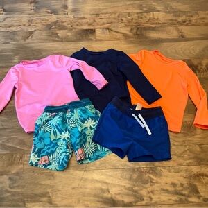 Colorful Kids' Swimwear Bundle